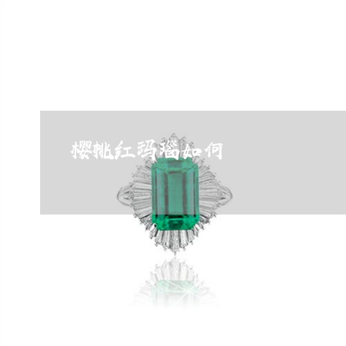 樱桃红玛瑙如何/2023040195069 樱桃红玛瑙如何/2023040195069