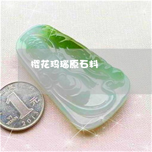 樱花玛瑙原石料/2023040147501