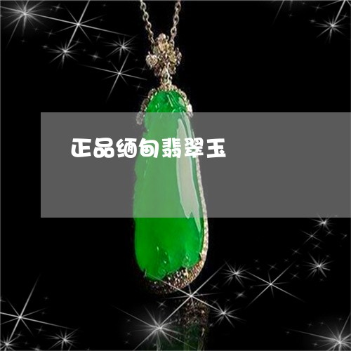 正品缅甸翡翠玉/2023040193604