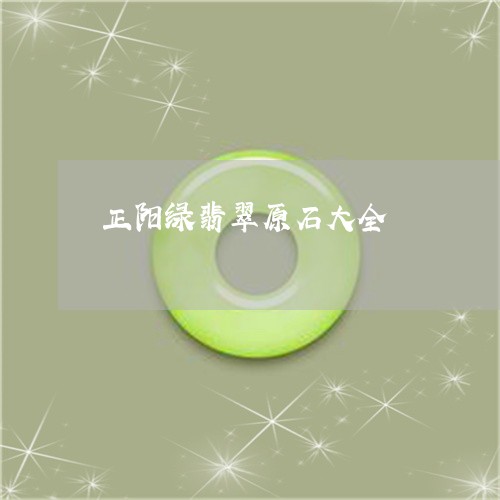 正阳绿翡翠原石大全/2023041609381