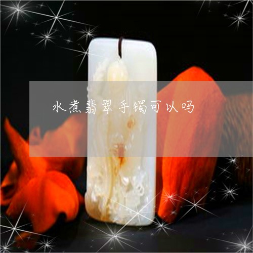 水煮翡翠手镯可以吗/2023041518248