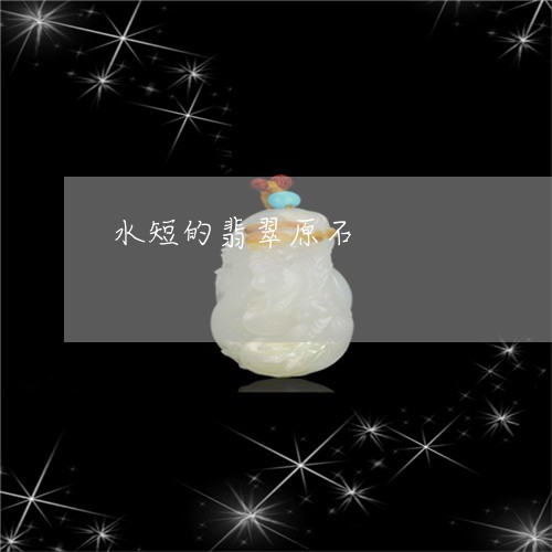 水短的翡翠原石/2023040166068 水短的翡翠原石/2023040166068