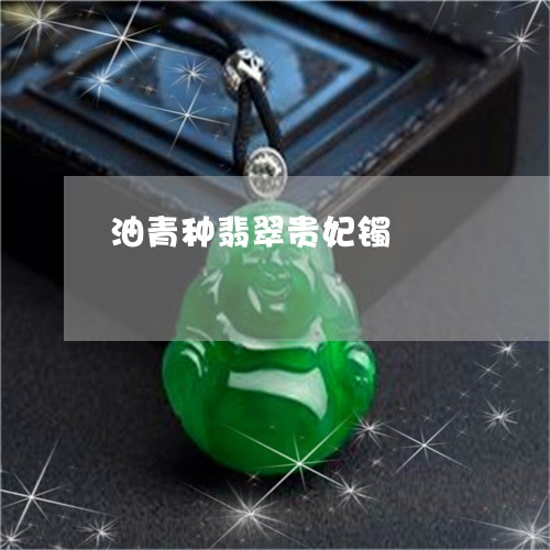 油青种翡翠贵妃镯/2023031988593