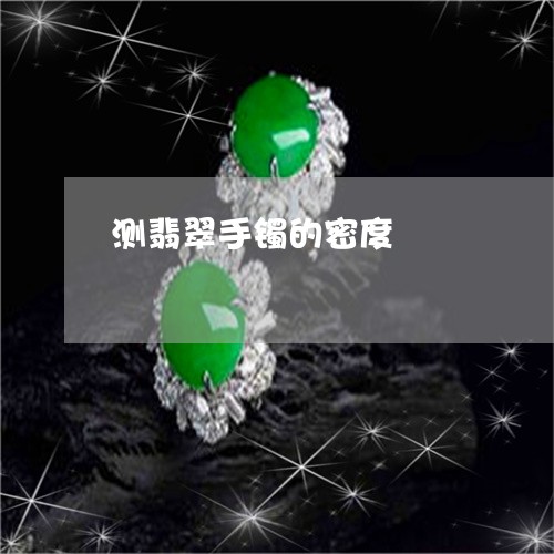 测翡翠手镯的密度/2023031973835 测翡翠手镯的密度/2023031973835
