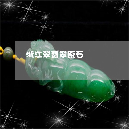 浙江翠翡翠原石/2023033121605