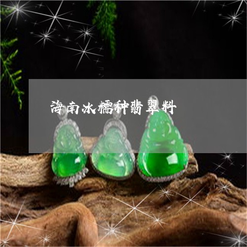 海南冰糯种翡翠料/2023031931826