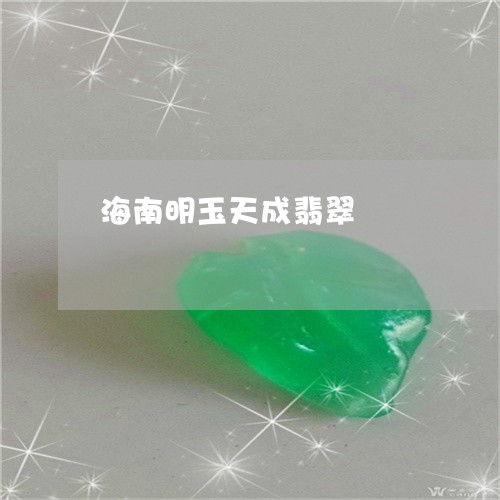 海南明玉天成翡翠/2023031963847
