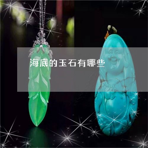 海底的玉石有哪些/2023031964615