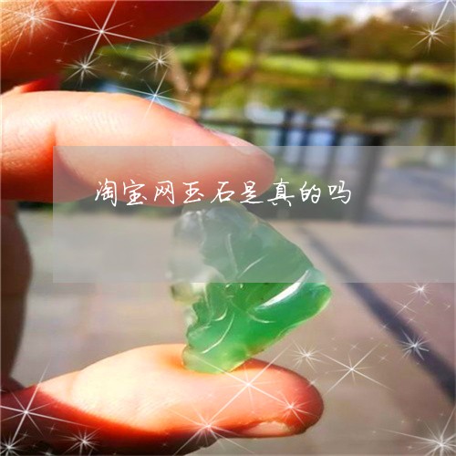 淘宝网玉石是真的吗/2023041626169