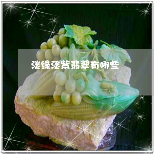 淡绿淡紫翡翠有哪些/2023041663936