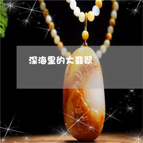 深海里的大翡翠/2023033194825 深海里的大翡翠/2023033194825