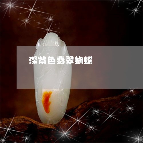 深紫色翡翠蝴蝶/2023033106037