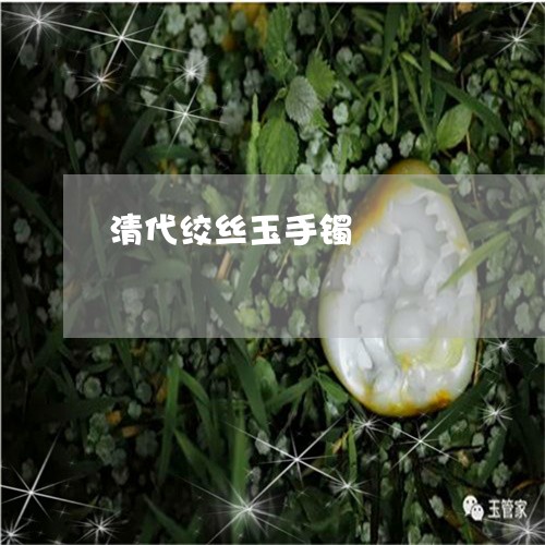 清代绞丝玉手镯/2023040150472 清代绞丝玉手镯/2023040150472