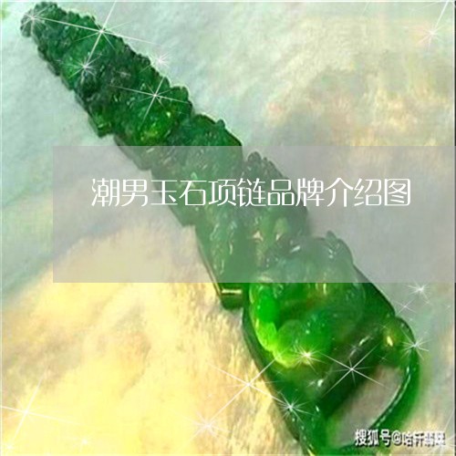 潮男玉石项链品牌介绍图/2023061834168