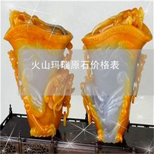 火山玛瑙原石价格表/2023041495735 火山玛瑙原石价格表/2023041495735