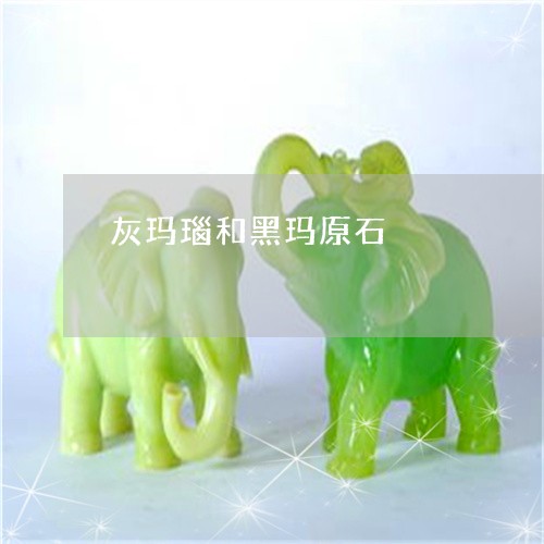 灰玛瑙和黑玛原石/2023031832705 灰玛瑙和黑玛原石/2023031832705