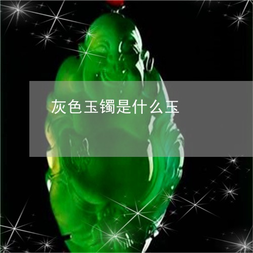 灰色玉镯是什么玉/2023031824370