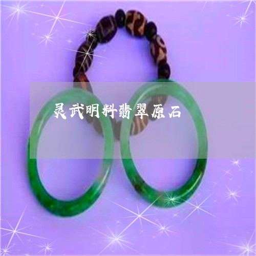 灵武明料翡翠原石/2023031831403 灵武明料翡翠原石/2023031831403