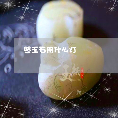 照玉石用什么灯/2023033159472 照玉石用什么灯/2023033159472