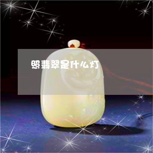 照翡翠是什么灯/2023033151612 照翡翠是什么灯/2023033151612