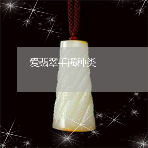 爱翡翠手镯种类/2023033138259