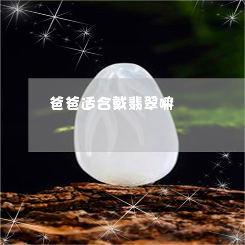 爸爸适合戴翡翠嘛/2023031879793 爸爸适合戴翡翠嘛/2023031879793