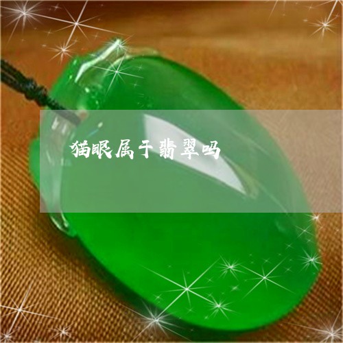 猫眼属于翡翠吗/2023033173793 猫眼属于翡翠吗/2023033173793