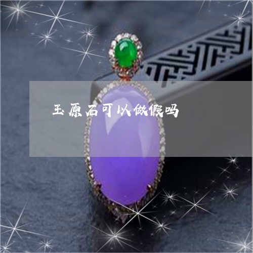 玉原石可以做假吗/2023031836067 玉原石可以做假吗/2023031836067