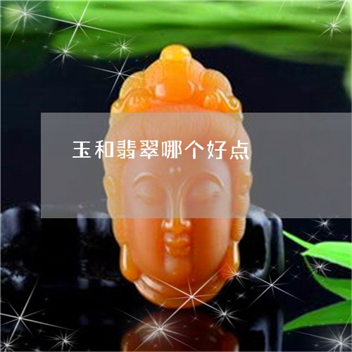 玉和翡翠哪个好点/2023031713826