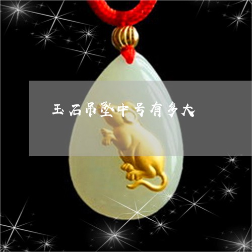 玉石吊坠中号有多大/2023041517058