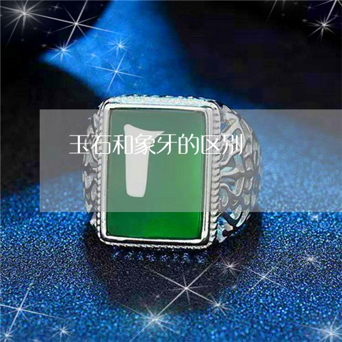 玉石和象牙的区别/2023031882735 玉石和象牙的区别/2023031882735