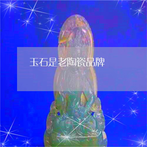 玉石是老陶瓷品牌/2023031816148