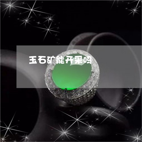 玉石矿能开采吗/2023033006152 玉石矿能开采吗/2023033006152