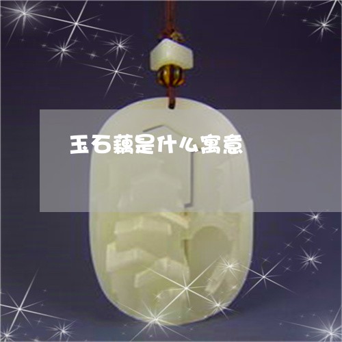 玉石藕是什么寓意/2023031896268