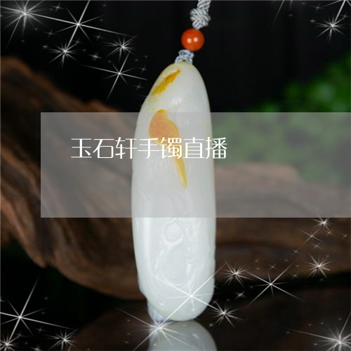 玉石轩手镯直播/2023033162815