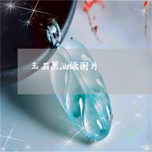 玉石黑油绿图片/2023033118149 玉石黑油绿图片/2023033118149
