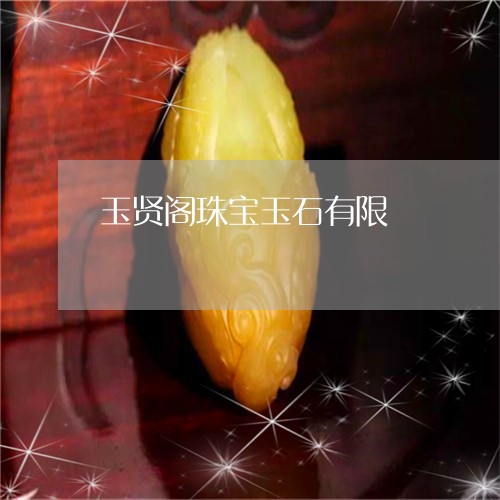 玉贤阁珠宝玉石有限/2023041328260 玉贤阁珠宝玉石有限/2023041328260