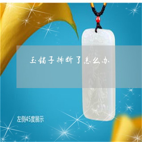 玉镯子摔断了怎么办/2023041302713