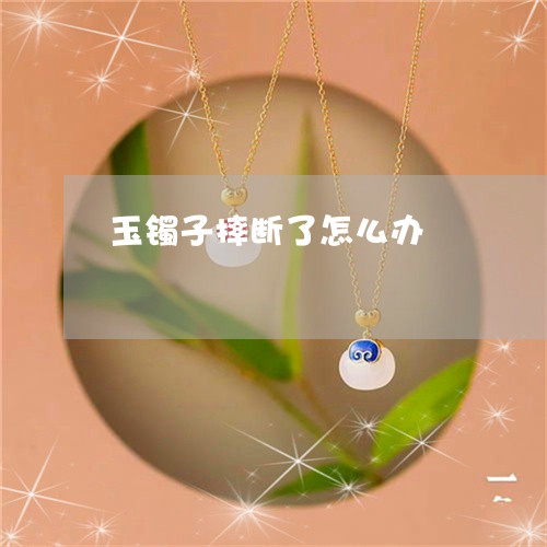 玉镯子摔断了怎么办/2023041326160