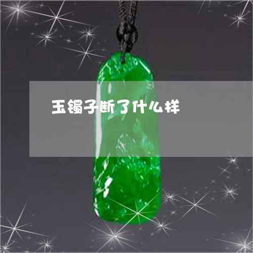 玉镯子断了什么样/2023031686381