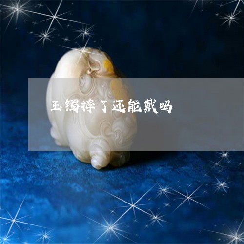 玉镯摔了还能戴吗/2023031738495
