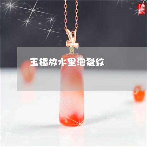 玉镯放水里泡裂纹/2023031742725