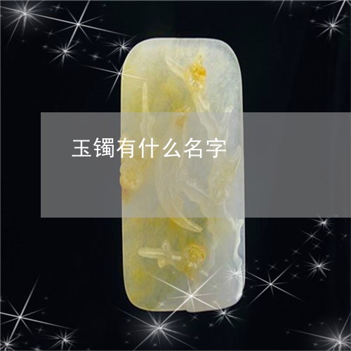 玉镯有什么名字/2023032985036