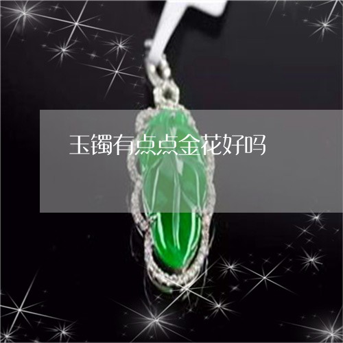 玉镯有点点金花好吗/2023041328352