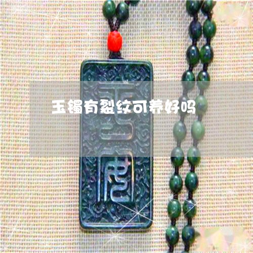 玉镯有裂纹可养好吗/2023041372826