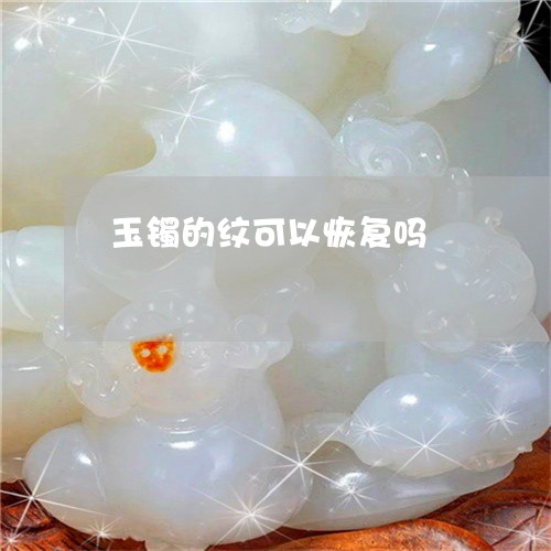 玉镯的纹可以恢复吗/2023041351573