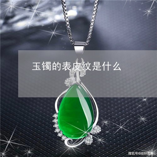 玉镯的表皮纹是什么/2023041320391