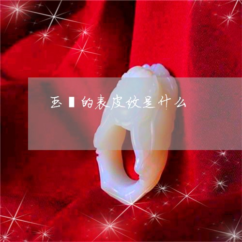 玉镯的表皮纹是什么/2023041352625