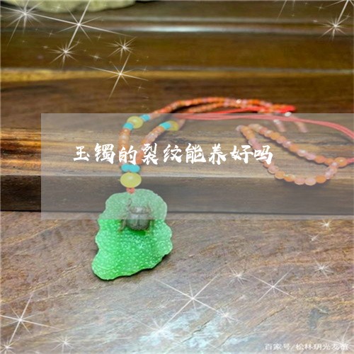 玉镯的裂纹能养好吗/2023041348473