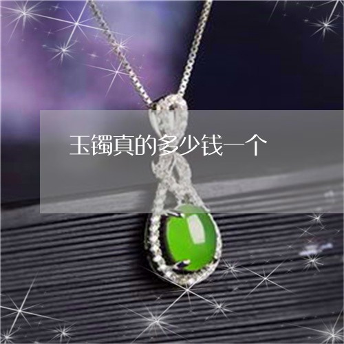 玉镯真的多少钱一个/2023041371596